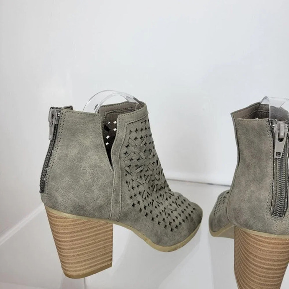 Sugar Open Toe Booties - Picture 6 of 10